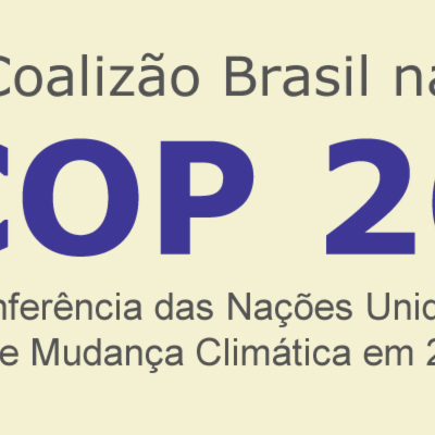 Coalizão Brasil lança relatório com recomendações para a COP 26