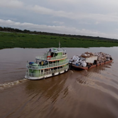 Amazon river plastic project the 100th to be added to the Circular Action Hub